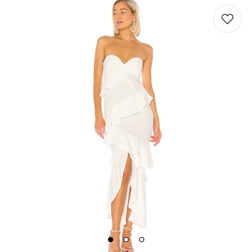SOLD OUT white maxi from Revolve